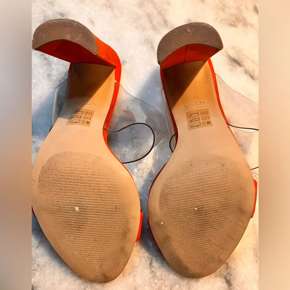Aldo Burnt Orange Heel - Picture 7 of 8